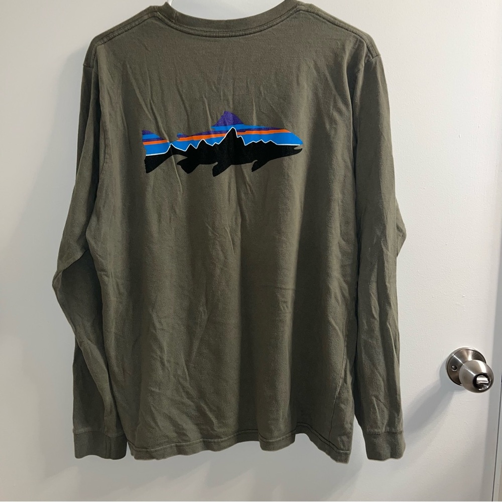 Patagonia Green Fish Tee